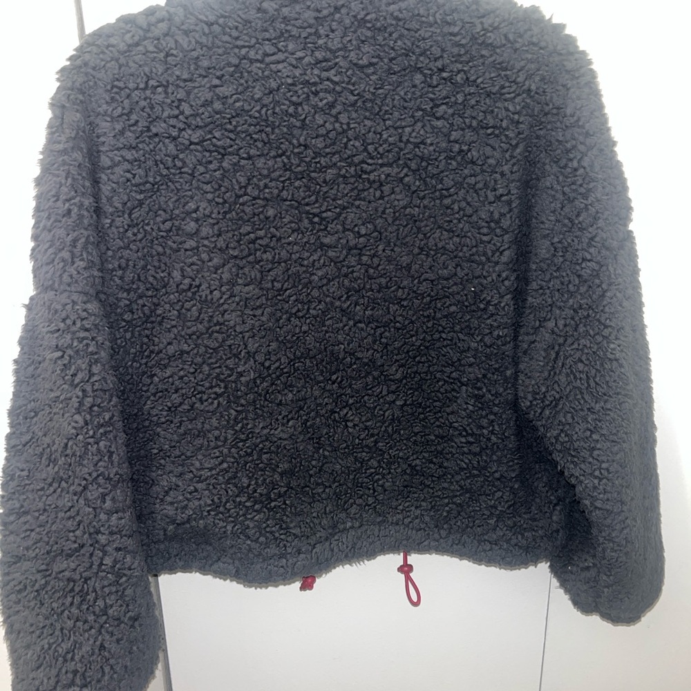 Urban Outfitters Charcoal Fleece Jacket